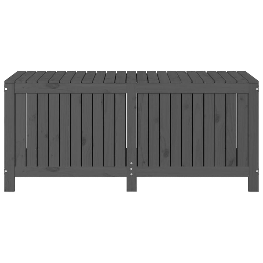 Tuinbox 147X68X64 Cm Massief Grenenhout Grijs