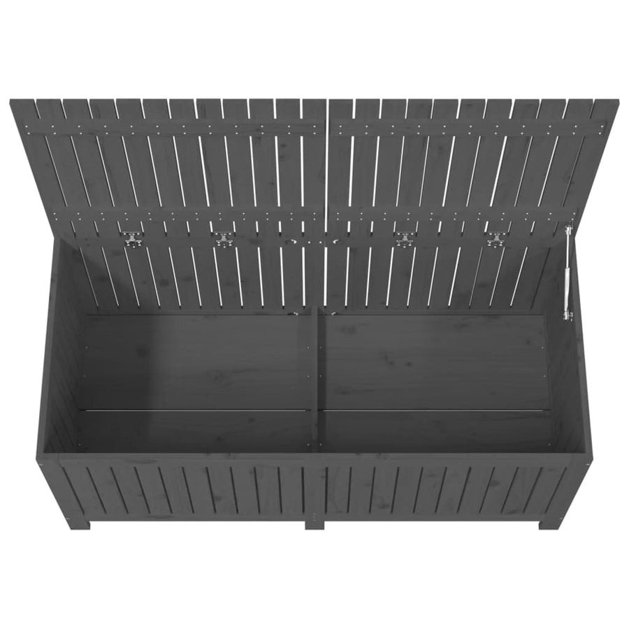 Tuinbox 147X68X64 Cm Massief Grenenhout Grijs