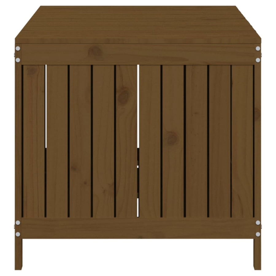 Tuinbox 147X68X64 Cm Massief Grenenhout Honingbruin
