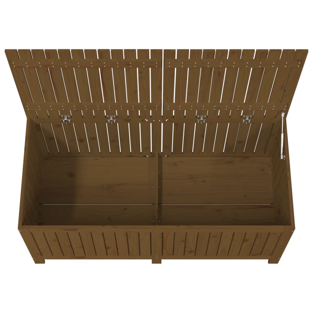 Tuinbox 147X68X64 Cm Massief Grenenhout Honingbruin
