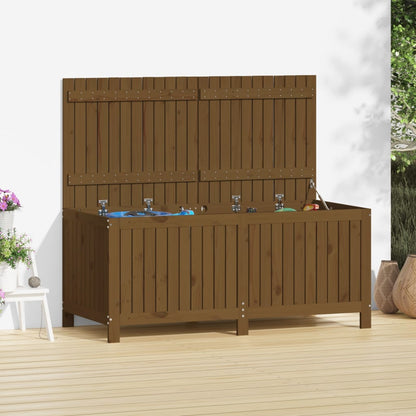 Tuinbox 147X68X64 Cm Massief Grenenhout Honingbruin