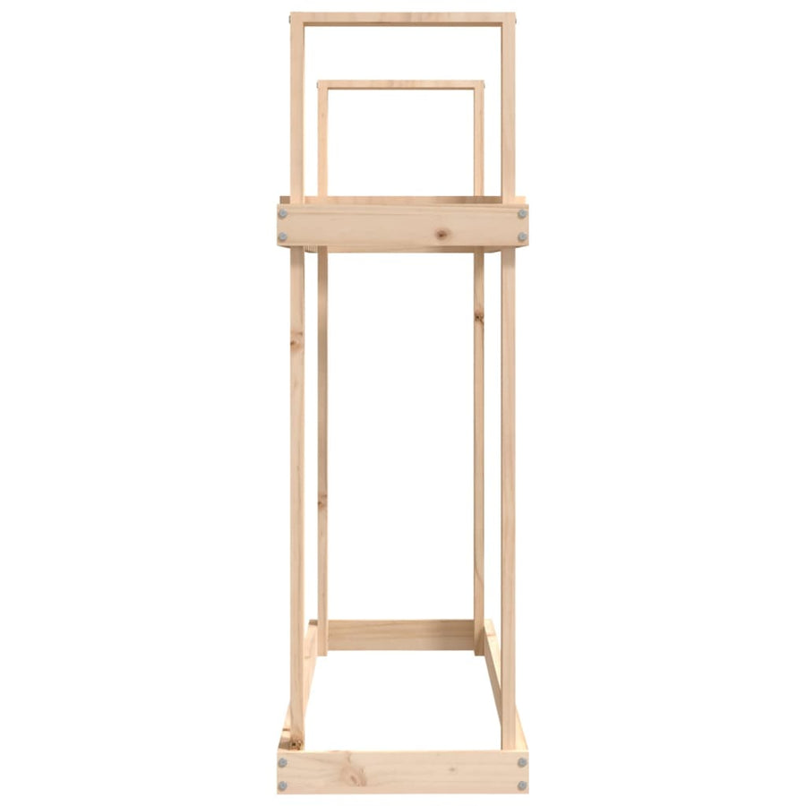 Haardhoutrek 110X35X108,5 Cm Massief Grenenhout Natuurlijk grenenhout