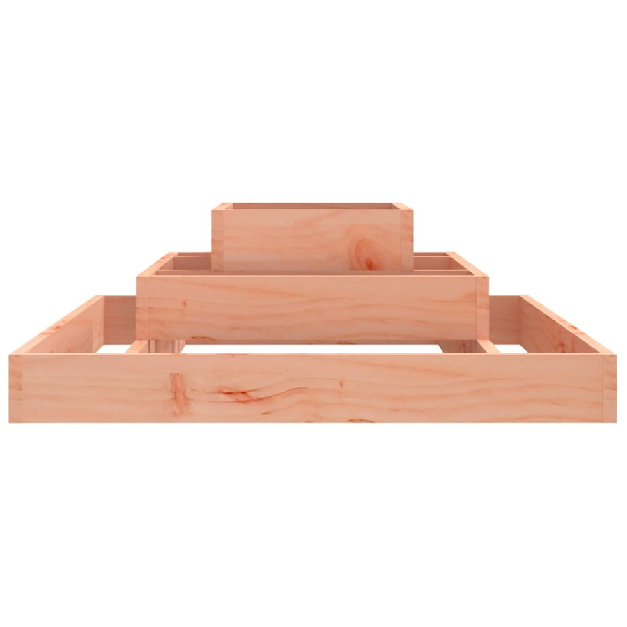 Plantenbak 80X80X27 Cm Massief Douglashout
