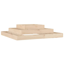 Plantenbak 110X110X27 Cm Massief Grenenhout