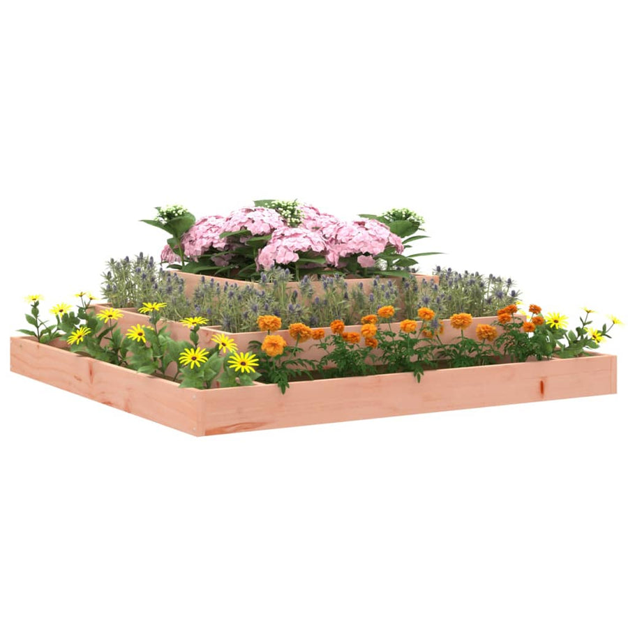 Plantenbak 110X110X27 Cm Massief Douglashout