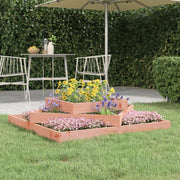 Plantenbak 112x112x27 cm massief douglashout