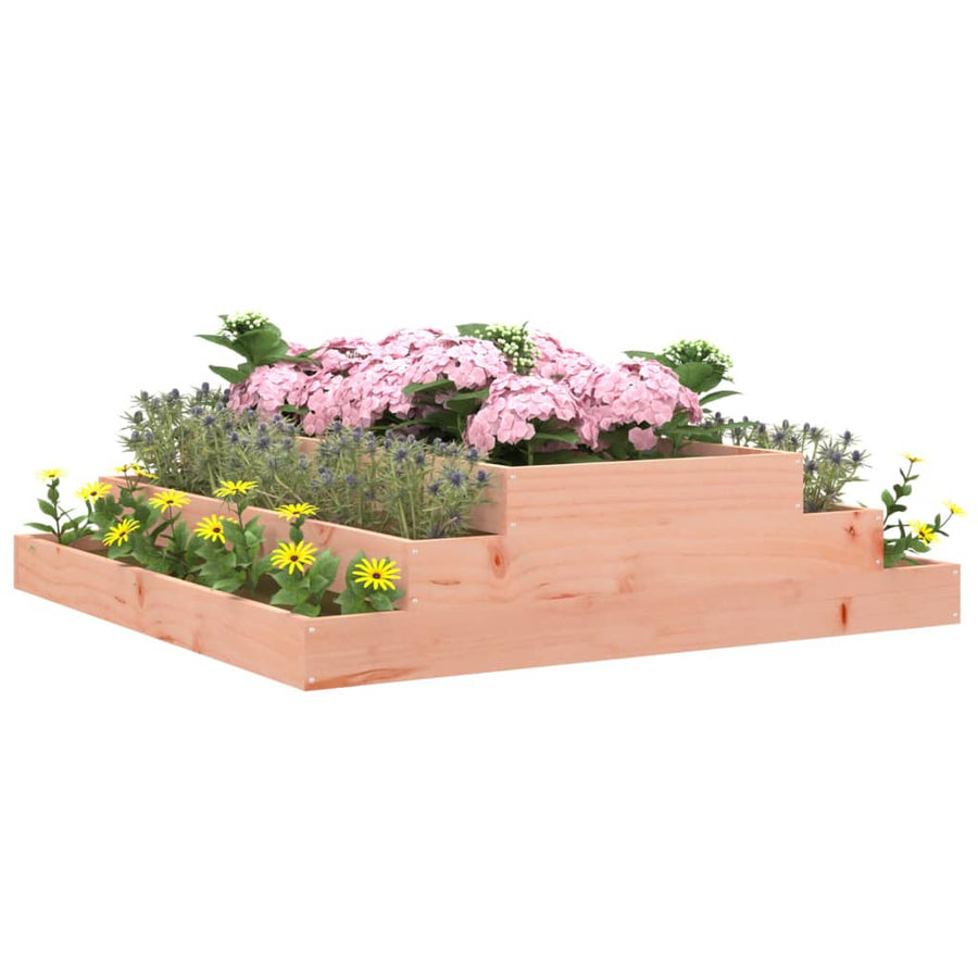 Plantenbak 110X110X27 Cm Massief Douglashout
