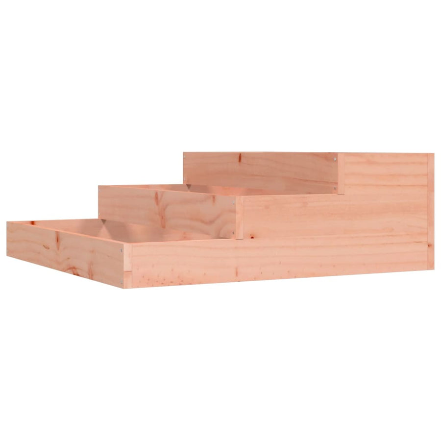Plantenbak 78x78x27 cm massief douglashout