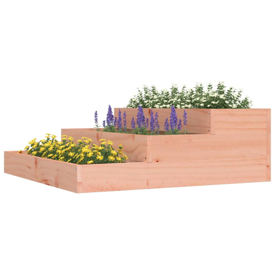 Plantenbak 78x78x27 cm massief douglashout