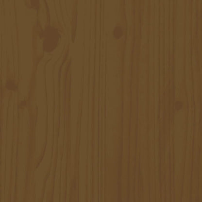 Plantenbak 112X25X66 Cm Massief Grenenhout Honingbruin