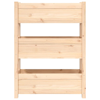 Plantenbak 77X25X104,5 Cm Massief Grenenhout