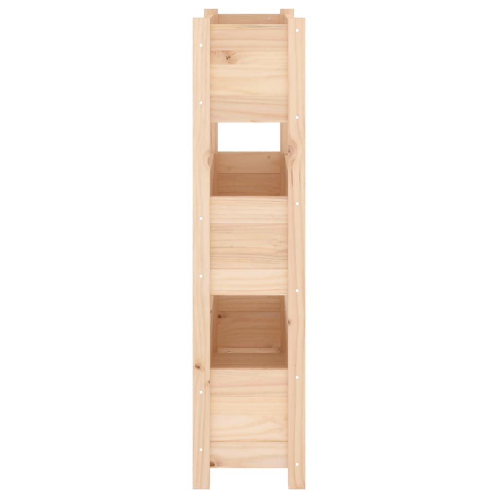 Plantenbak 77X25X104,5 Cm Massief Grenenhout