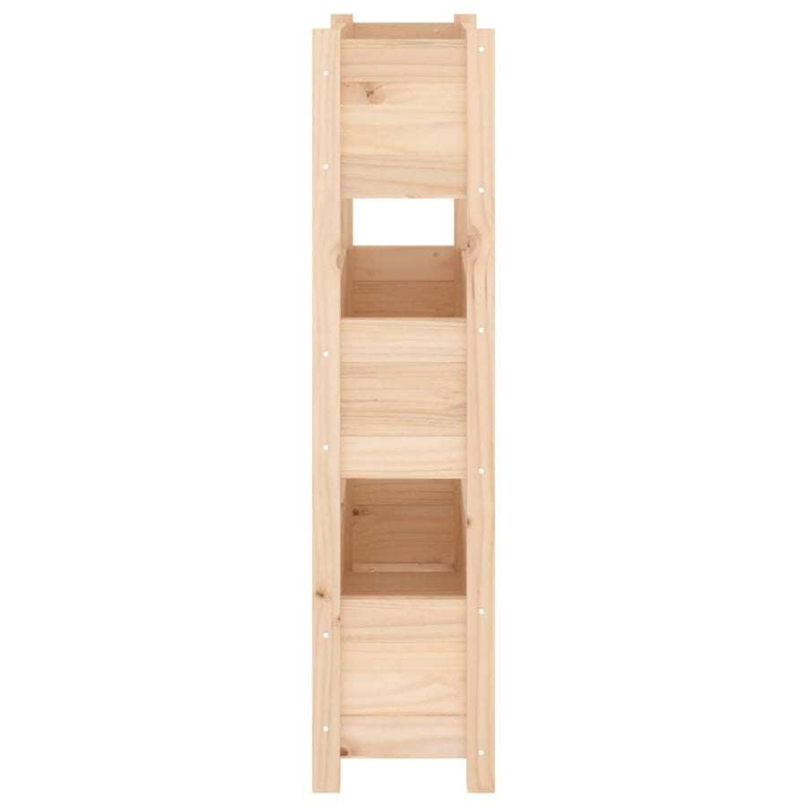 Plantenbak 77X25X104,5 Cm Massief Grenenhout