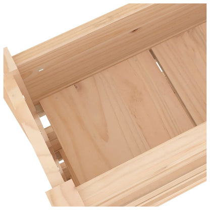 Plantenbak 77X25X104,5 Cm Massief Grenenhout