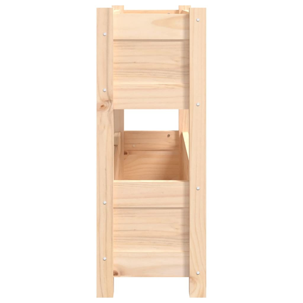 Plantenbak 77X25X66 Cm Massief Grenenhout