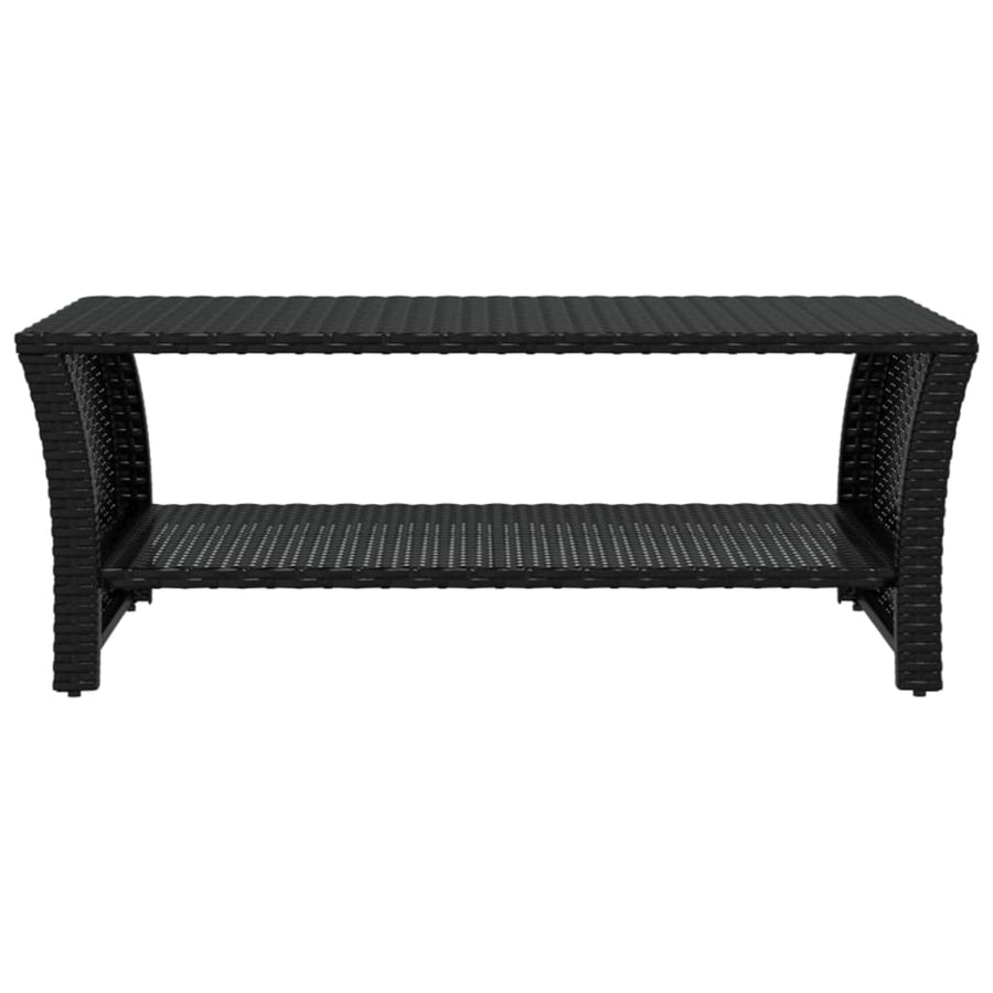 Salontafel 100X50X40 Cm Poly Rattan