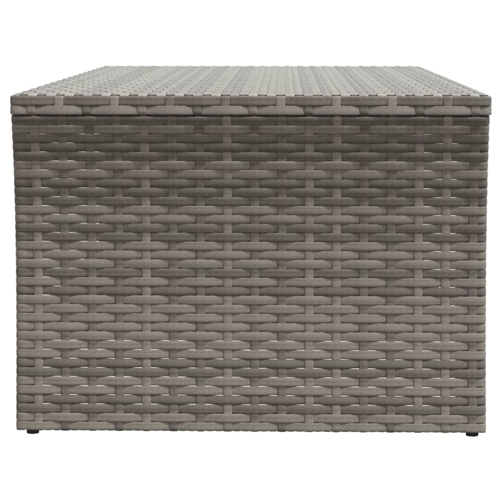 Salontafel 100X50X40 Cm Poly Rattan Grijs