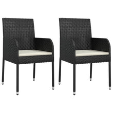 Tuinstoelen Met Kussens Poly Rattan 2