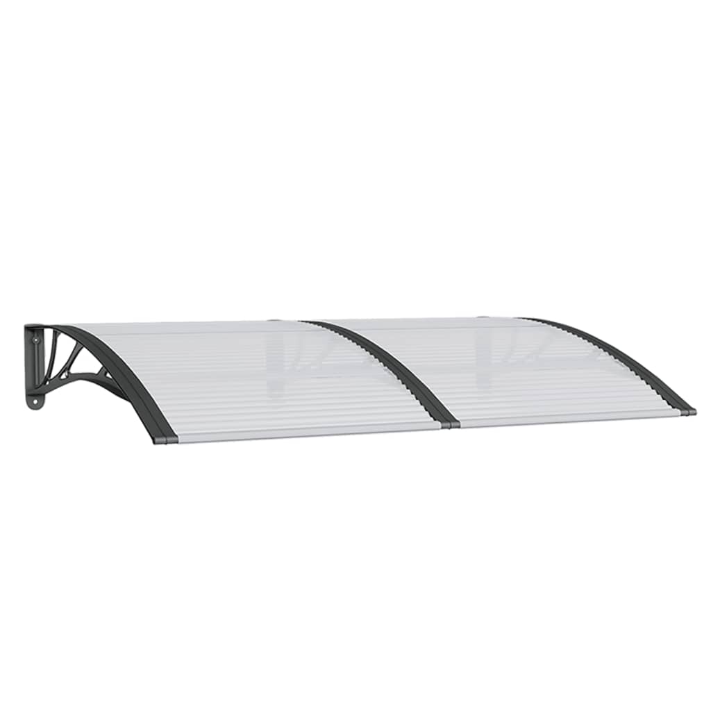 Deurluifel 150X100 Cm Polycarbonaat Zwart