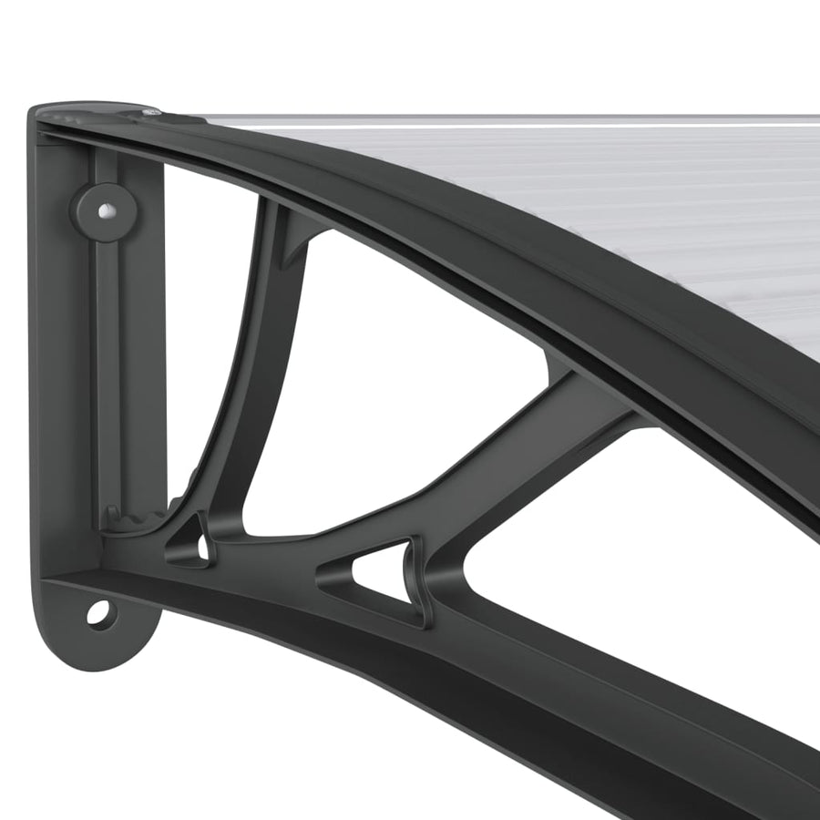Deurluifel 150X100 Cm Polycarbonaat Zwart
