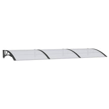 Deurluifel 300X100 Cm Polycarbonaat Zwart