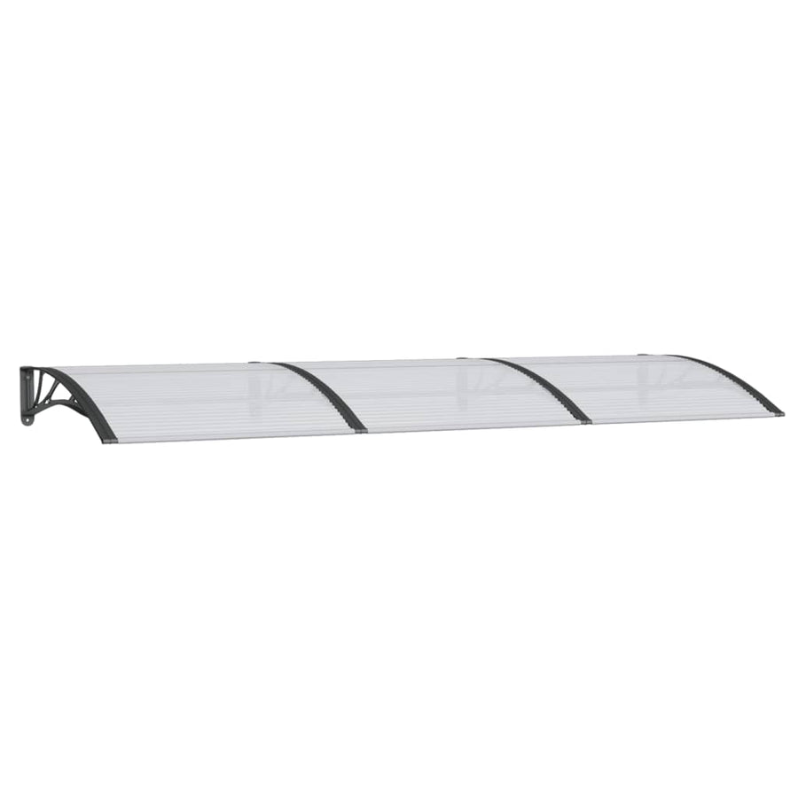 Deurluifel 300X100 Cm Polycarbonaat Zwart