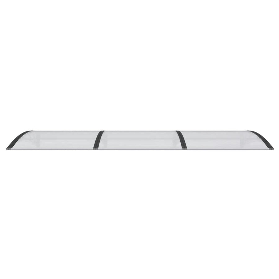 Deurluifel 300X100 Cm Polycarbonaat Zwart