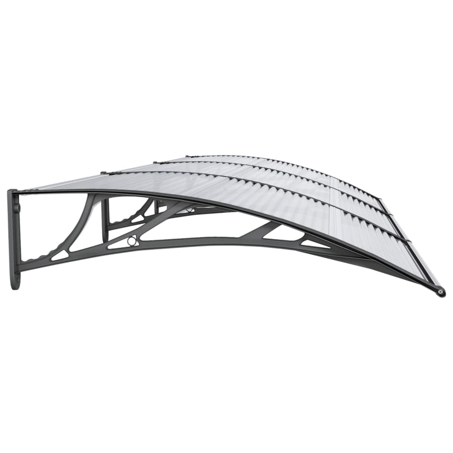 Deurluifel 300X100 Cm Polycarbonaat Zwart