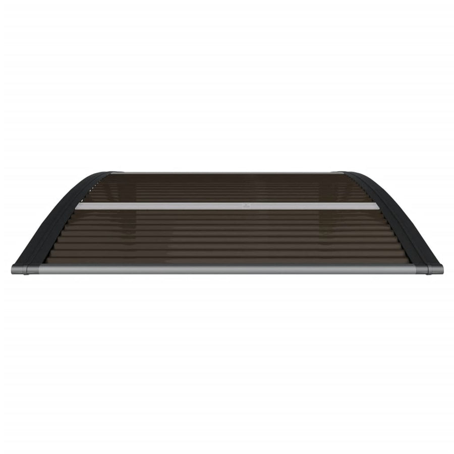Deurluifel 100X80 Cm Polycarbonaat Zwart