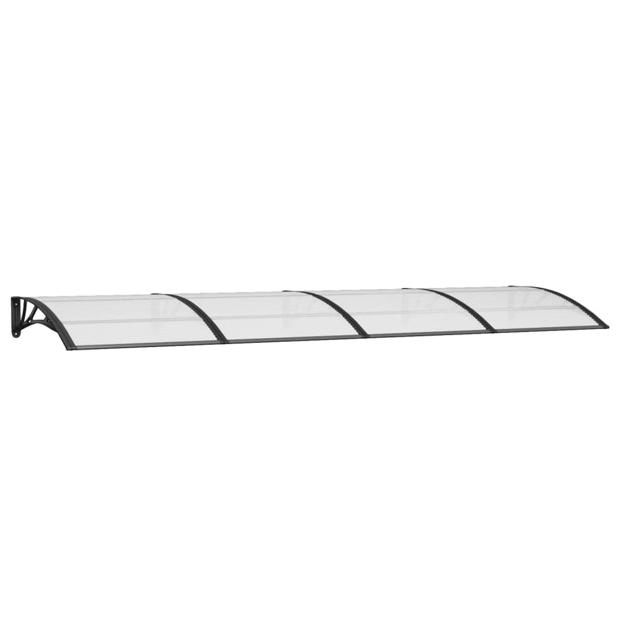 Deurluifel 350X100 Cm Polycarbonaat Zwart
