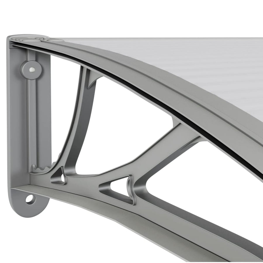 Deurluifel 350X100 Cm Polycarbonaat Grijs