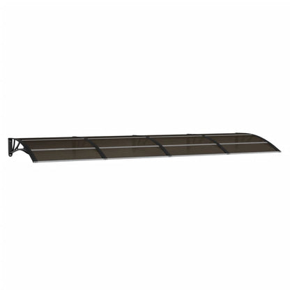 Deurluifel 300X100 Cm Polycarbonaat Zwart