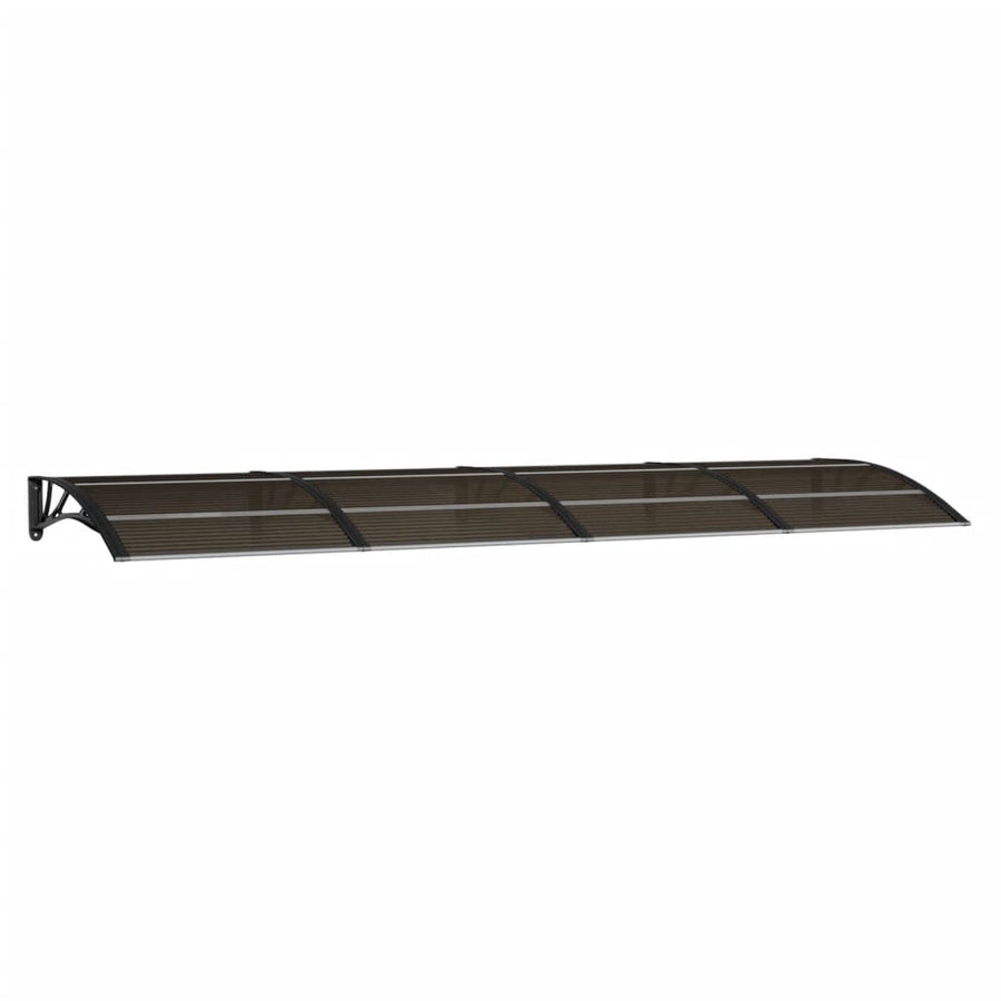 Deurluifel 300X100 Cm Polycarbonaat Zwart