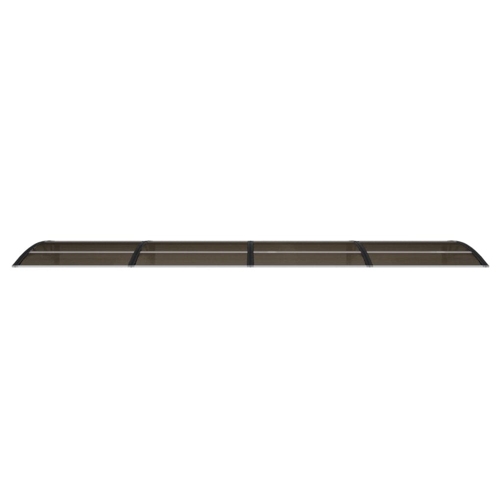 Deurluifel 400X100 Cm Polycarbonaat Zwart