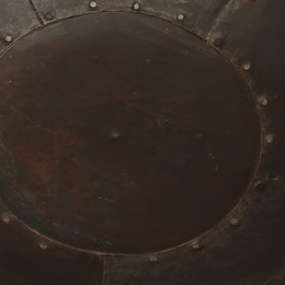 Vuurplaats 55X55X38 Cm Ijzer Ø 55 cm Bruin