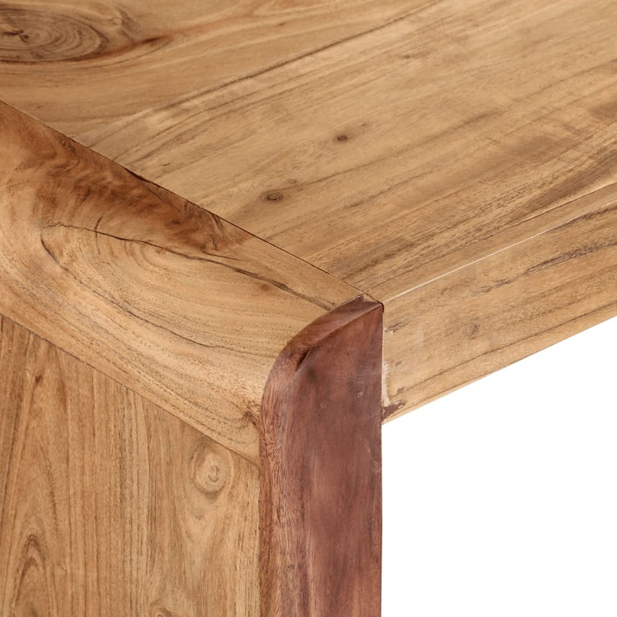 Tv-Meubel 110X33X33 Cm Massief Acacoahout