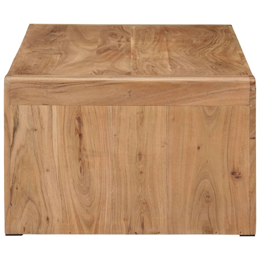 Salontafel 110x55x35 cm massief acaciahout