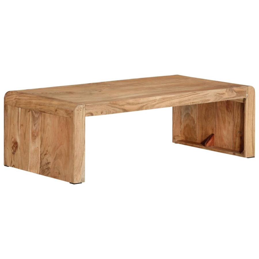 Salontafel 110x55x35 cm massief acaciahout
