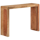 Console table 110x30x76 cm solid acacia wood