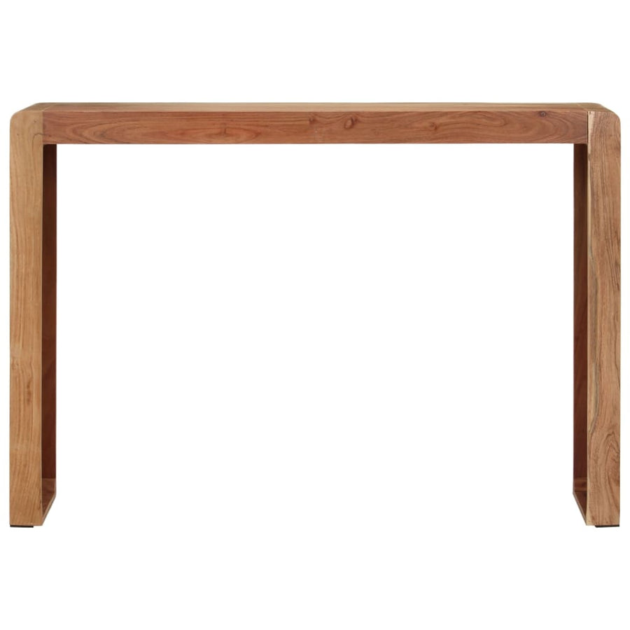 Wandtafel 110X30X76 Cm Massief Acaciahout