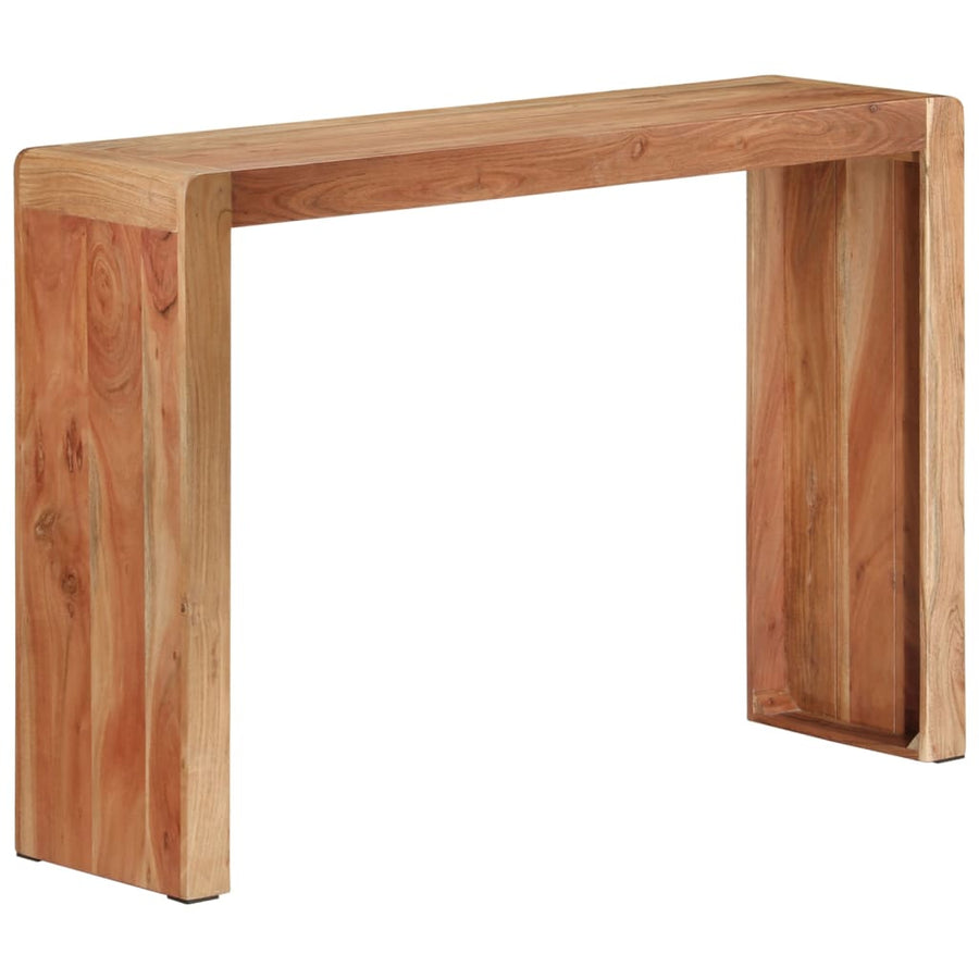 Wandtafel 110X30X76 Cm Massief Acaciahout