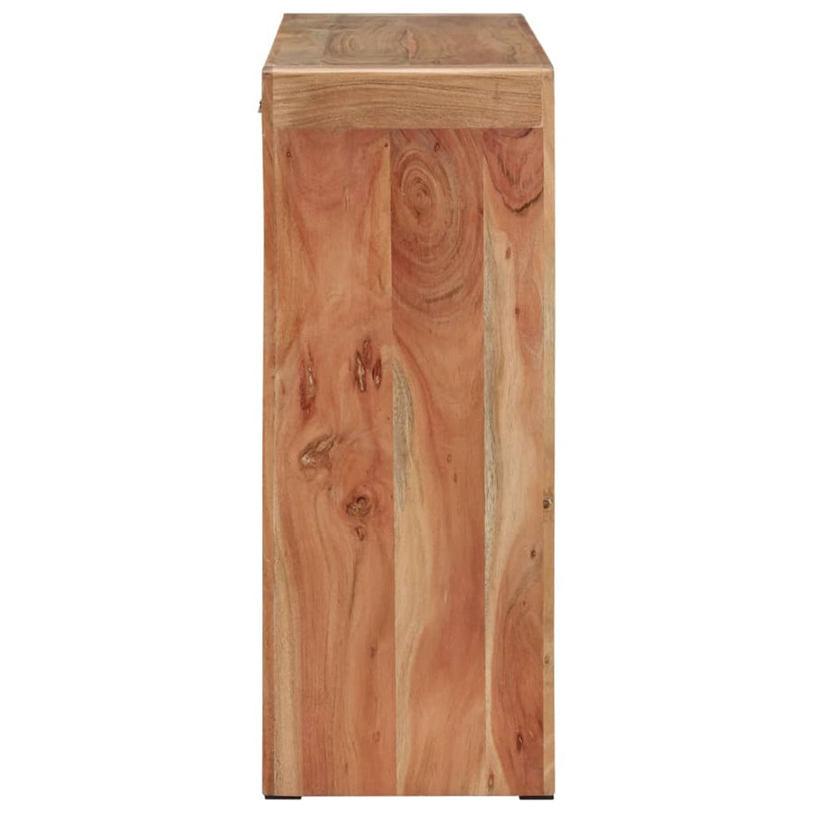 Wandtafel 110X30X76 Cm Massief Acaciahout