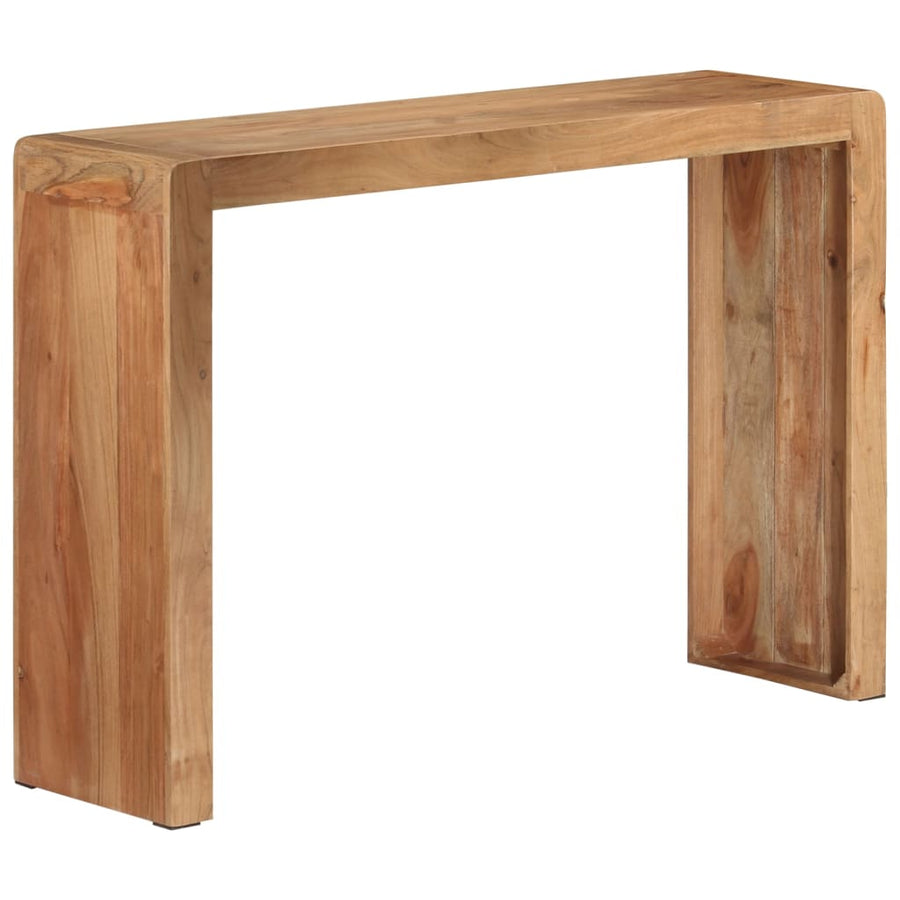 Wandtafel 110X30X76 Cm Massief Acaciahout