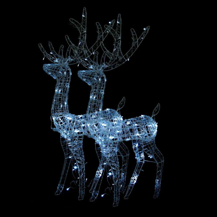 Kerstversieringen Rendier 120 Cm Acryl Koudwit 2