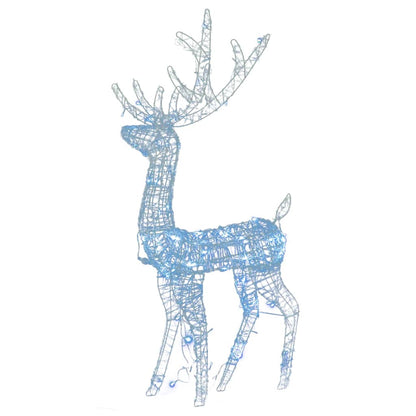 Kerstversieringen Rendier 120 Cm Acryl Koudwit 3