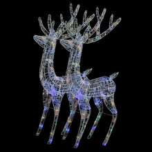 Kerstdecoratie Rendier Xxl 250 Led Meerkleurig 180Cm Acryl Multikleur 2