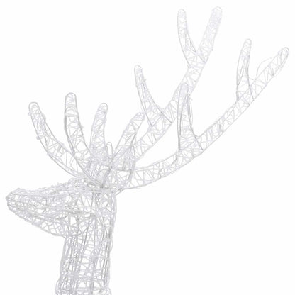 Kerstdecoratie Rendier Xxl 250 Led Meerkleurig 180Cm Acryl Multikleur 3