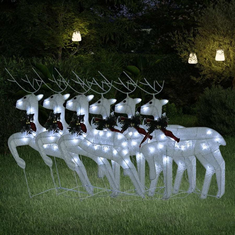 Kerstrendieren 120 Led's 6