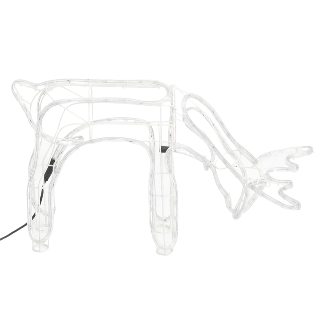Kerstverlichting Rendieren 73X31X45 Cm Koudwit 2