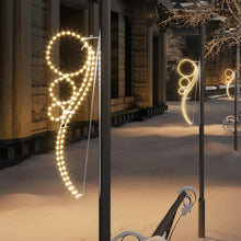 Lichtkabels 16 st balvormig 115,5x35x4,5 cm warmwit